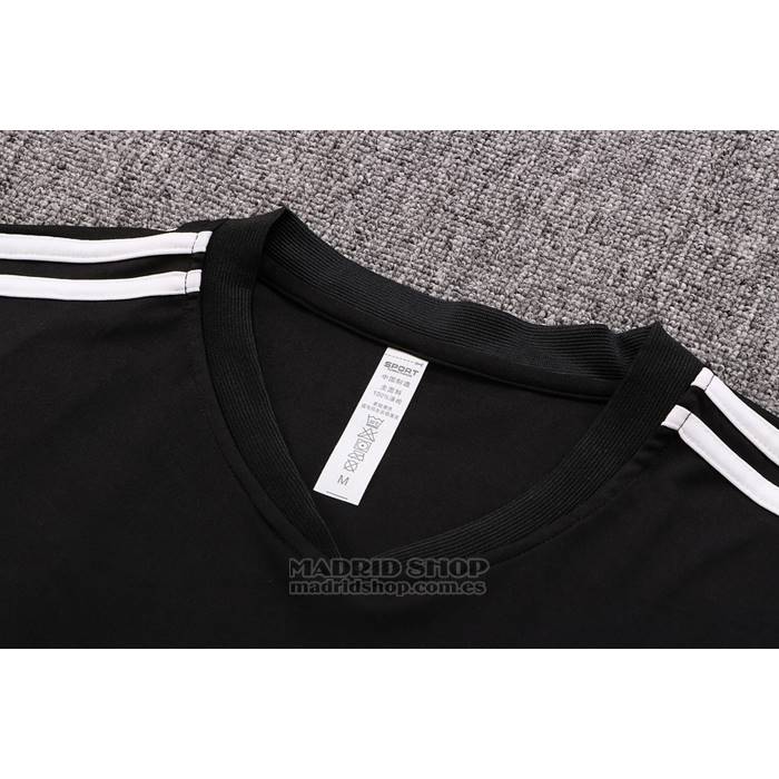 Chandal del Real Madrid Manga Corta 2022-2023 Negro y Purpura